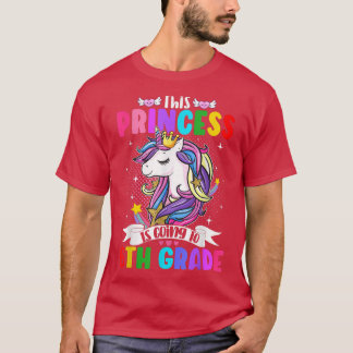 Camiseta Esta Princesa Vai Para A Magica Unicorna 6