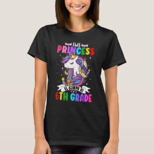 Camiseta Esta Princesa Vai Para A Magica Unicorna 6