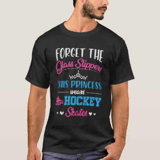 Camiseta Esta Princesa Veste Jogador De Hóquei De Skates De