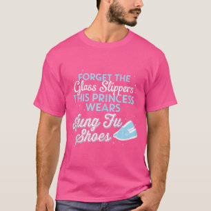 Camiseta Esta princesa Veste o Kung Fu Calçados Shirt Gift 