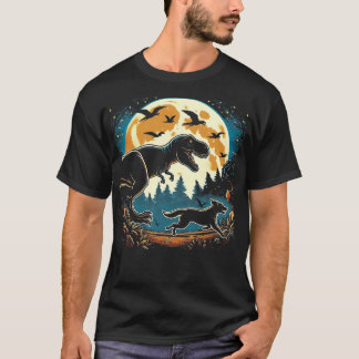 Camiseta Está procurando um Dia de as Bruxas engraçado Trex