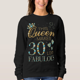 Camiseta Esta Rainha Faz 30 Parecidos aniversário de 30 ano