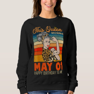 Camiseta Esta Rainha Foi Nascer Em 10 De Maio Feliz Anivers