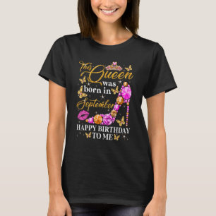 Camiseta Esta Rainha foi nascer no Colégio Rosa de setembro