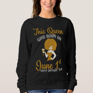 Camiseta Esta Rainha Foi Nascer No Dia 14 De Junho Feliz An
