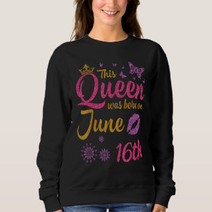 Camiseta Esta Rainha Foi Nascer No Feliz Aniversário De 16 