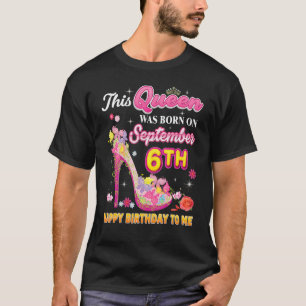 Camiseta Esta Rainha Foi Nascer No Paraíso 6 De 6 De Setemb