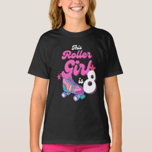 Camiseta Esta Rapariga É Uma Ideia De Presente De Patinaç