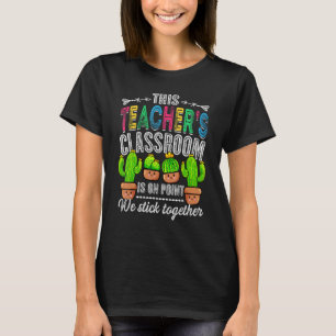 Camiseta Esta sala de aula do professor está no ponto em qu