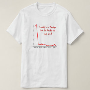 Camiseta "… esta segunda-feira era verdadeiramente