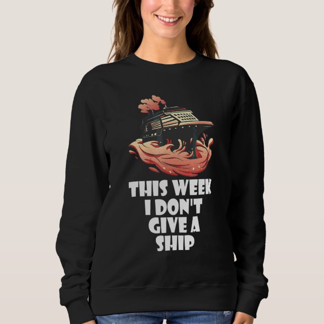 Camiseta Esta semana eu não dou um navio (Frente)