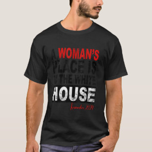 Camiseta Esta Senhora de Gato Infantil está votando na elei
