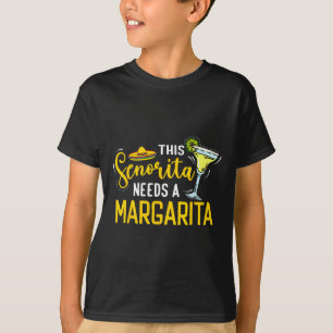 Camiseta Esta Senhorita Precisa De Uma Cinca Margarita Mexi