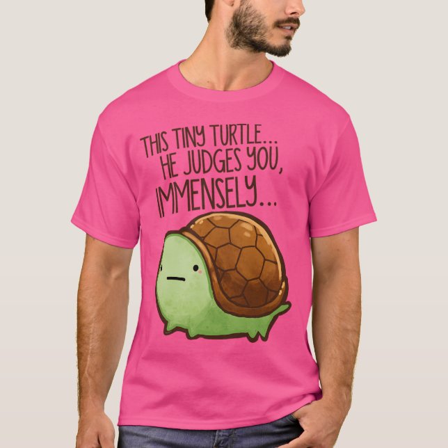Camiseta Esta Tartaruga. Ele Justa Você. (Frente)