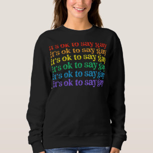 Camiseta Está Tudo Bem Dizer Que Gay Flórida Está Bem Dizer