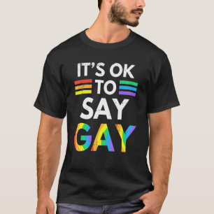 Camiseta Está Tudo Bem Dizer Que Gay Flórida Trans Fica Org