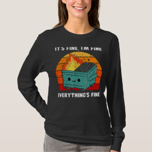 Camiseta Está tudo bem, estou bem, está tudo bem.