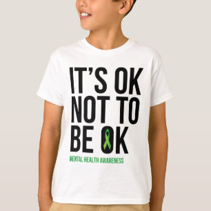 Camiseta Está tudo bem não estar bem - costela da consciênc