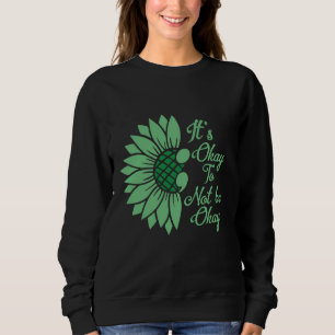 Camiseta Está tudo bem não estar bem Saúde mental de girass
