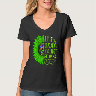 Camiseta Está Tudo Bem Não Estar Bem Sensibilização Para A