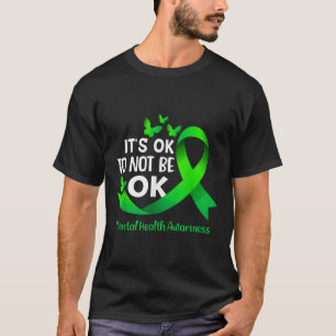 Camiseta Está Tudo Bem Não Estar Bem Sensibilização Para A 