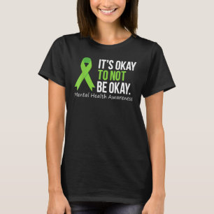 Camiseta Está Tudo Bem Não Estar Bem Sensibilização Para A
