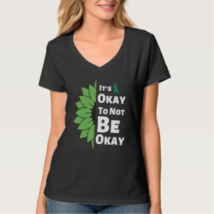 Camiseta Está Tudo Bem Não Estar Tudo Bem Para A Saúde Ment