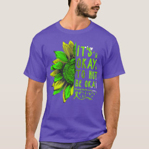 Camiseta Está Tudo Bem Não Estar Tudo Bem Para A Saúde Ment