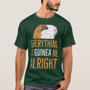 Camiseta Está tudo bem, Pun para um Piggy Ow