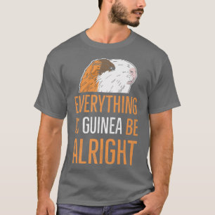 Camiseta Está tudo bem, Pun para um Piggy Ow