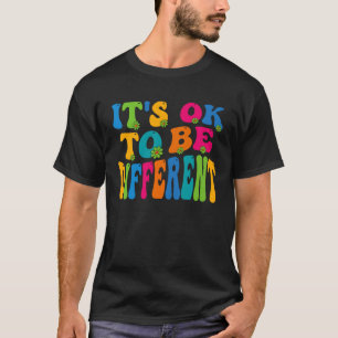 Camiseta Está Tudo Bem Ser Diferente Conscientização do Aut