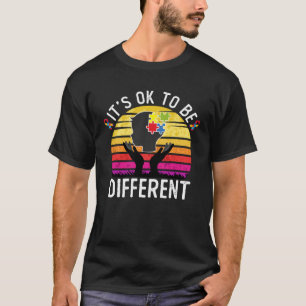 Camiseta Está Tudo Bem Ser Diferente Conscientização do Aut