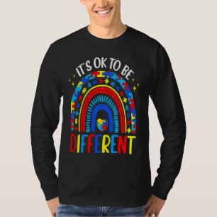 Camiseta Está Tudo Bem Ser Diferente Puzzle de Conscientiza