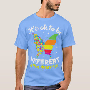 Camiseta Está Tudo Bem Ser Sensibilização Diferente Do Auti