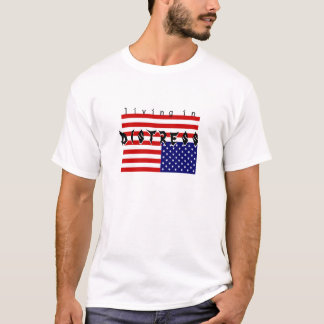 Camiseta está vivendo - - aflição