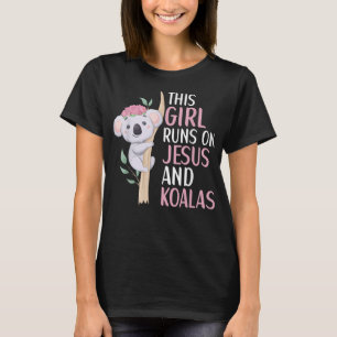 Camiseta Esta Vovó Funciona No Café E Jesus Cristo, Religiã