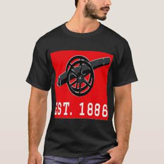 Camiseta Estabelecido 1886 vermelho