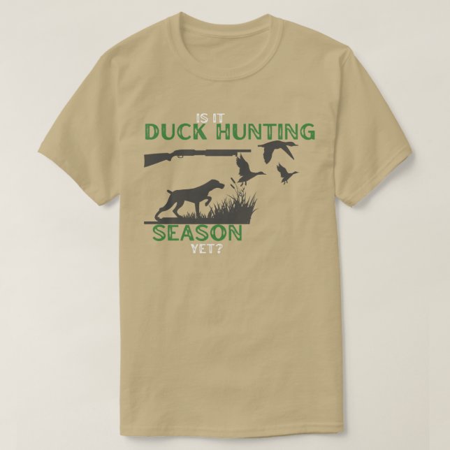 Camiseta Estação de Caça Pato 4 (Frente do Design)