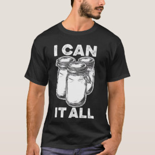 Camiseta Estação de Canning Funny Mason Jar Preservando Com