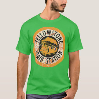 Camiseta Estação de Comboio Yellowstone