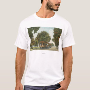 Camiseta Estação de estrada de ferro elétrica do norte 2