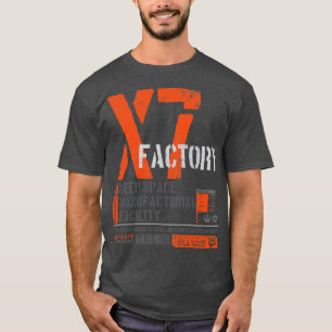 Camiseta Estação de fábrica X7