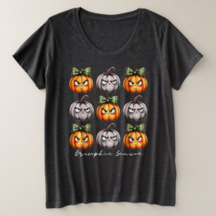 Camiseta Estação de Grumpkin - Halloween De Pumpkin Grumpy