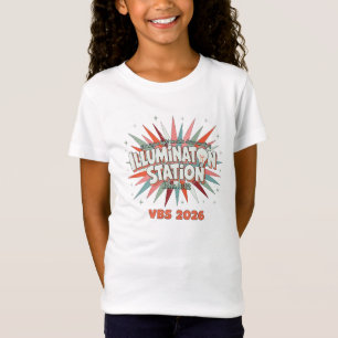 Camiseta Estação de Iluminação VBS 2026 João 8:12 Férias