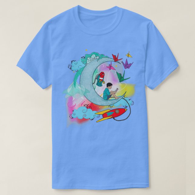 Camiseta Estação de Imaginação (Frente do Design)