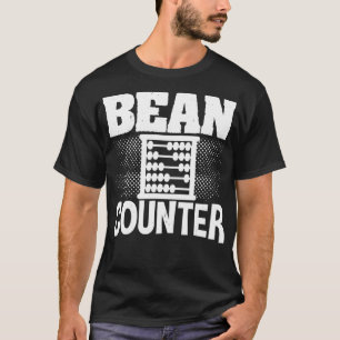 Camiseta Estação de Imposto de Números de Contador Bean 