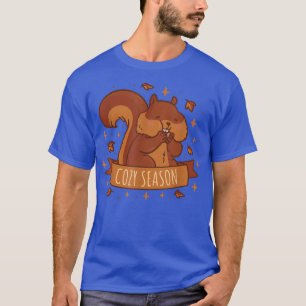 Camiseta Estação de outono de Esquilo