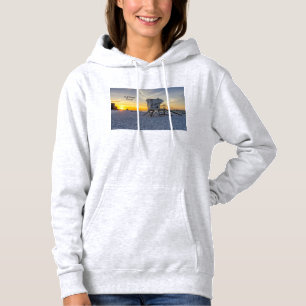 Camiseta Estação de Proteção de Praia de Pensacola Sunrise 