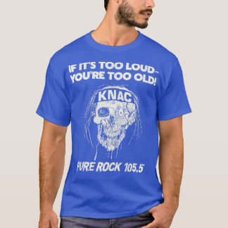 Camiseta Estação de Rádio de Los Angeles da Retro KNAC 1055
