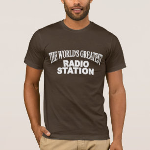 Camiseta Estação de rádio do mundo a grande